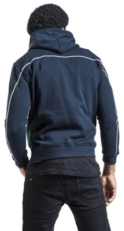 "Piping Block" Hooded Sweater Navy-green By Champion 11 "Piping Block" Hooded Sweater Navy-green By Champion -Fashionable Men's Clothing Store 525500wb