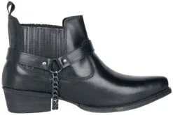 "Biker Boots" Biker Boot Black By Rock Rebel By EMP -Fashionable Men's Clothing Store 526033a3
