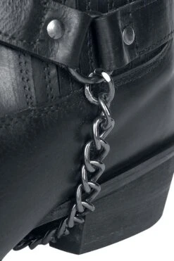 "Biker Boots" Biker Boot Black By Rock Rebel By EMP -Fashionable Men's Clothing Store 526033d