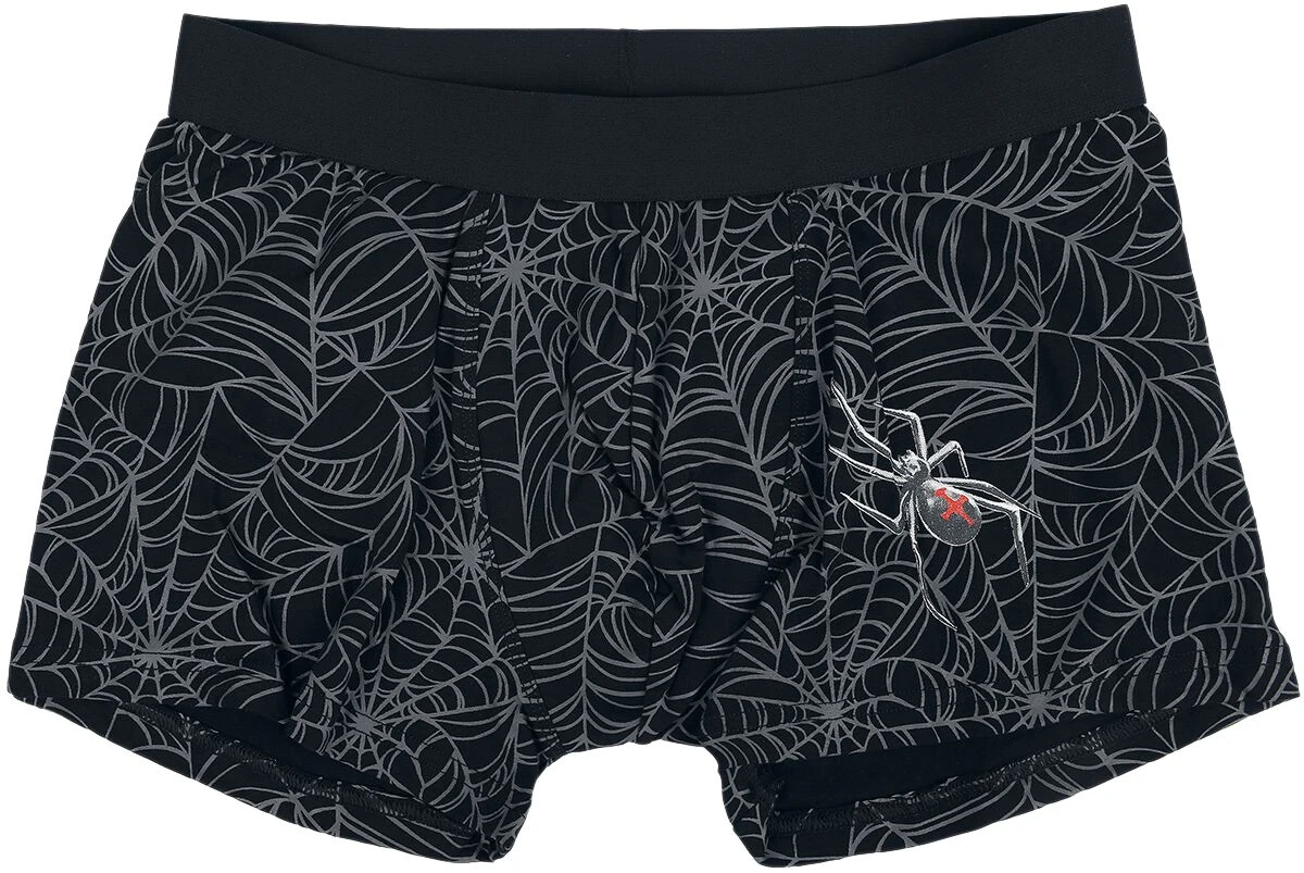 "Gothicana X Anne Stokes - Set Of Boxers" Boxers Set Black By Gothicana By EMP 4 "Gothicana X Anne Stokes - Set Of Boxers" Boxers Set Black By Gothicana By EMP - Image 2