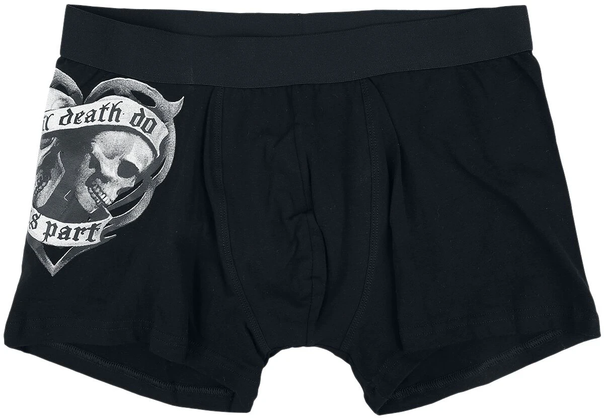 "Gothicana X Anne Stokes - Set Of Boxers" Boxers Set Black By Gothicana By EMP 6 "Gothicana X Anne Stokes - Set Of Boxers" Boxers Set Black By Gothicana By EMP - Image 4