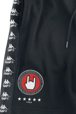 "Kappa X EMP Casual Shorts" Shorts Black By EMP Special Collection -Fashionable Men's Clothing Store 526461d