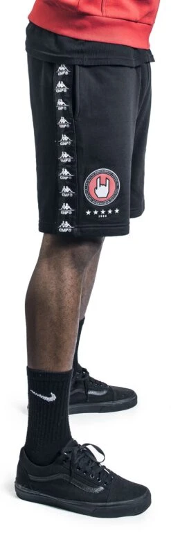 "Kappa X EMP Casual Shorts" Shorts Black By EMP Special Collection -Fashionable Men's Clothing Store 526461wa2