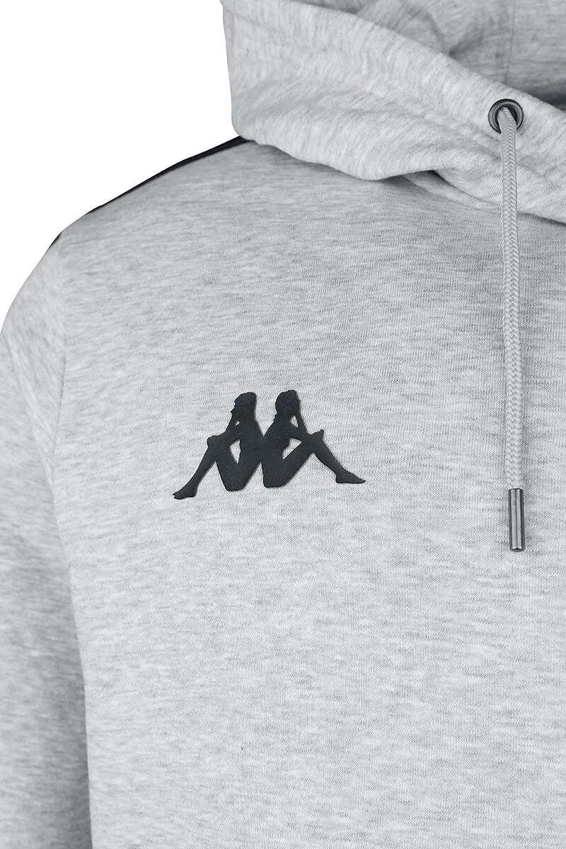 "Kappa X EMP Hooded Sweater" Hooded Sweater Mottled Grey By EMP Special Collection 7 "Kappa X EMP Hooded Sweater" Hooded Sweater Mottled Grey By EMP Special Collection - Image 5