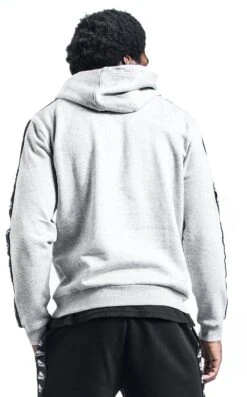 "Kappa X EMP Hooded Sweater" Hooded Sweater Mottled Grey By EMP Special Collection 17 "Kappa X EMP Hooded Sweater" Hooded Sweater Mottled Grey By EMP Special Collection -Fashionable Men's Clothing Store 526465wb