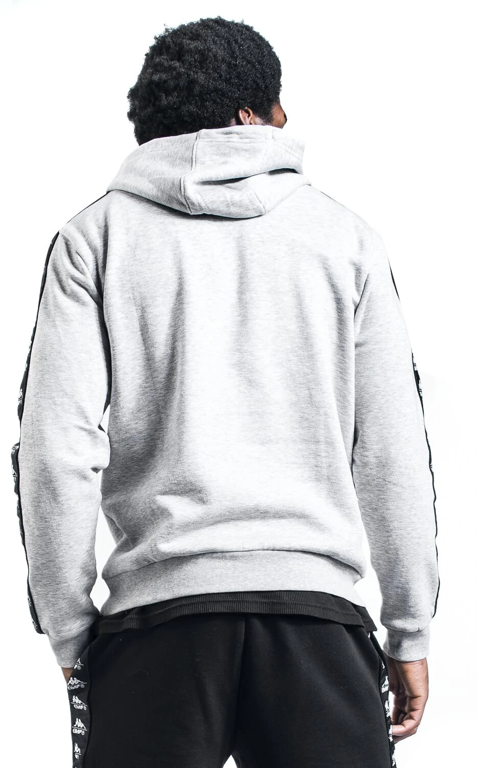 "Kappa X EMP Hooded Sweater" Hooded Sweater Mottled Grey By EMP Special Collection 10 "Kappa X EMP Hooded Sweater" Hooded Sweater Mottled Grey By EMP Special Collection - Image 8