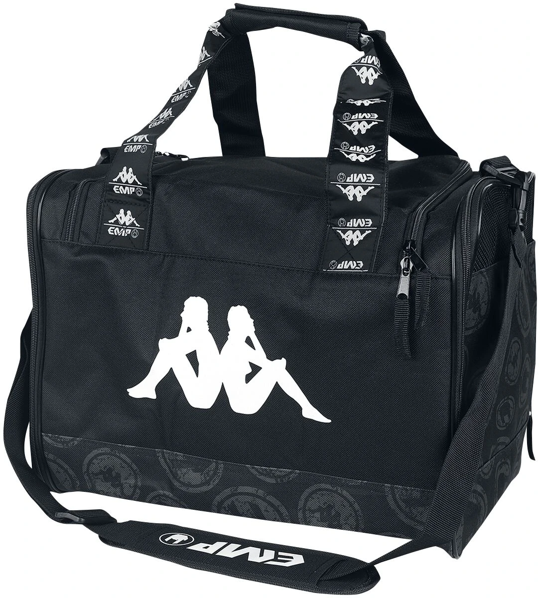 "Kappa X EMP Sports Bag" Sports Bags Black By EMP Special Collection 3 "Kappa X EMP Sports Bag" Sports Bags Black By EMP Special Collection