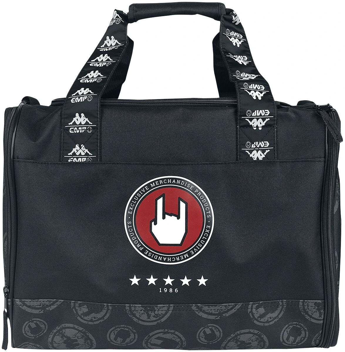 "Kappa X EMP Sports Bag" Sports Bags Black By EMP Special Collection 5 "Kappa X EMP Sports Bag" Sports Bags Black By EMP Special Collection - Image 3