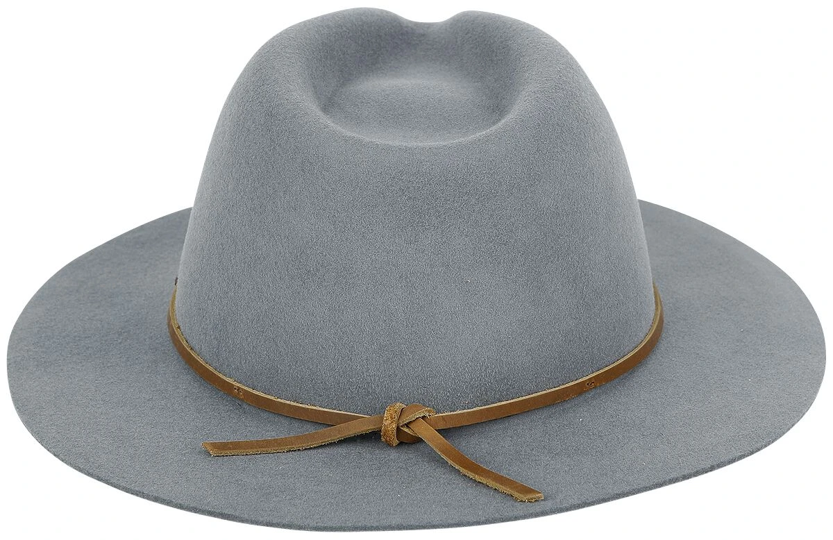 "Wesley Fedora" Hat Grey By Brixton 4 "Wesley Fedora" Hat Grey By Brixton - Image 2