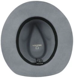 "Wesley Fedora" Hat Grey By Brixton 8 "Wesley Fedora" Hat Grey By Brixton -Fashionable Men's Clothing Store 527013c