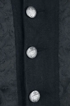 "Balberith" Vest Black By Gothicana By EMP -Fashionable Men's Clothing Store 527503d