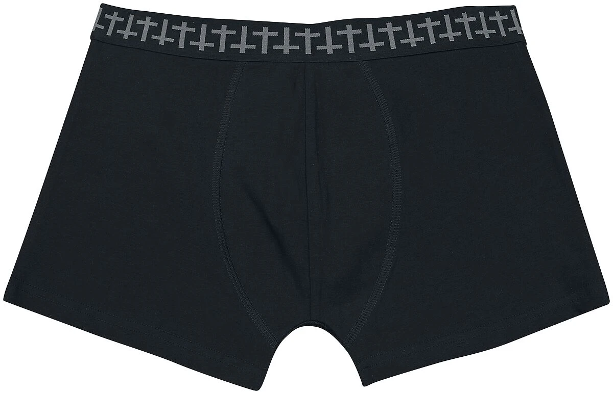 "Devil's Plaything" Boxers Set Black By Gothicana By EMP 6 "Devil's Plaything" Boxers Set Black By Gothicana By EMP - Image 4