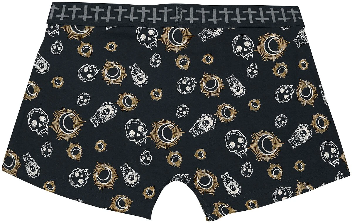 "Devil's Plaything" Boxers Set Black By Gothicana By EMP 7 "Devil's Plaything" Boxers Set Black By Gothicana By EMP - Image 5