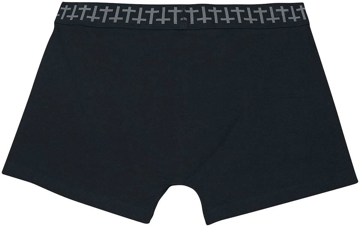 "Devil's Plaything" Boxers Set Black By Gothicana By EMP 8 "Devil's Plaything" Boxers Set Black By Gothicana By EMP - Image 6