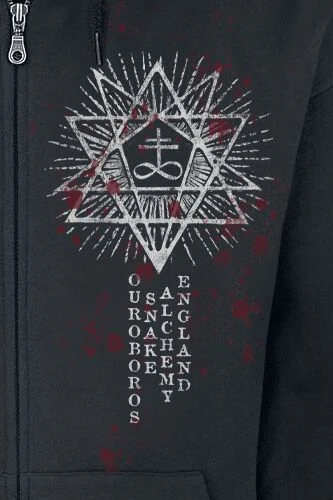 "Siete" Hooded Zip Black By Alchemy England 5 "Siete" Hooded Zip Black By Alchemy England - Image 3