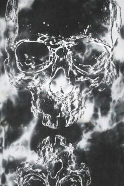 "Batik T-shirt With Skull Print" T-Shirt Black By Black Premium By EMP 10 "Batik T-shirt With Skull Print" T-Shirt Black By Black Premium By EMP -Fashionable Men's Clothing Store 527981d