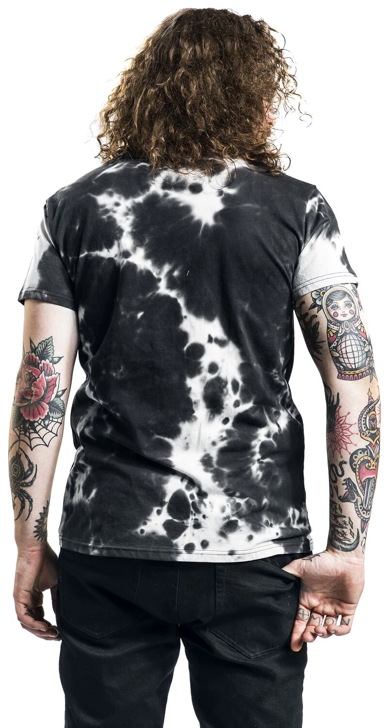 "Batik T-shirt With Skull Print" T-Shirt Black By Black Premium By EMP 8 "Batik T-shirt With Skull Print" T-Shirt Black By Black Premium By EMP - Image 6