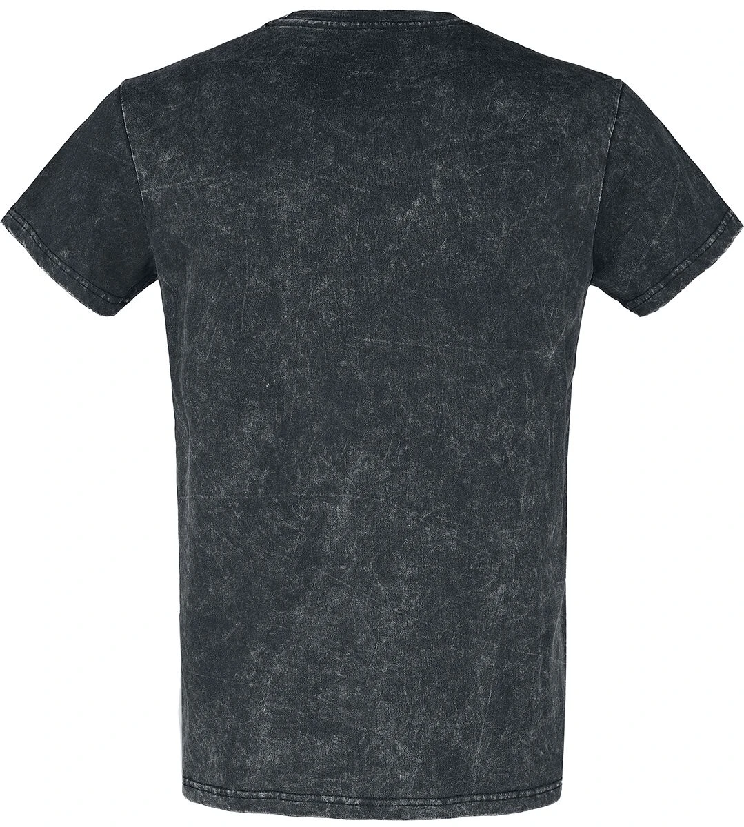 "T-shirt With Eye-catching Skull Print And Embroidery" T-Shirt Grey By Rock Rebel By EMP 4 "T-shirt With Eye-catching Skull Print And Embroidery" T-Shirt Grey By Rock Rebel By EMP - Image 2