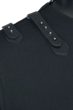 "Mulciber" Long-sleeve Shirt Black By Gothicana By EMP -Fashionable Men's Clothing Store 528828d