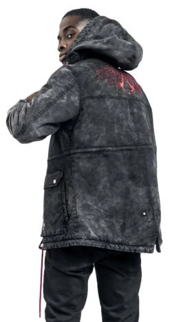 "Assassin" Parka Black By Assassin's Creed -Fashionable Men's Clothing Store 529109wb