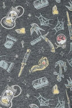 "Raglan Long-sleeved Top With Old-school Motifs" Long-sleeve Shirt Blue By RED By EMP -Fashionable Men's Clothing Store 529168d