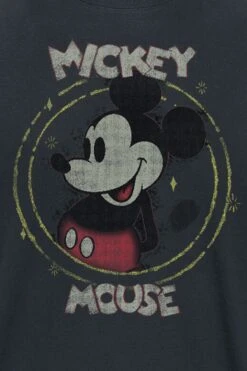 "Disney - Mickey Mouse" T-Shirt Black By Mickey Mouse -Fashionable Men's Clothing Store 529468d