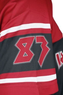 "Amplified Collection - Trooper 83" Jersey Black-red By Iron Maiden -Fashionable Men's Clothing Store 530912d