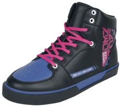 "BATTORU" Sneakers High Black-blue By NEOMACHI