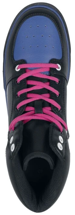 "BATTORU" Sneakers High Black-blue By NEOMACHI -Fashionable Men's Clothing Store 531143a5