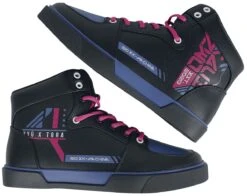 "BATTORU" Sneakers High Black-blue By NEOMACHI -Fashionable Men's Clothing Store 531143d4