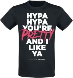 "Hypa Hypa Lyrics" T-Shirt Black By Electric Callboy