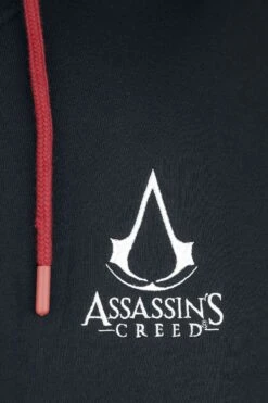 "Assassin" Hooded Zip Black By Assassin's Creed -Fashionable Men's Clothing Store 531531d
