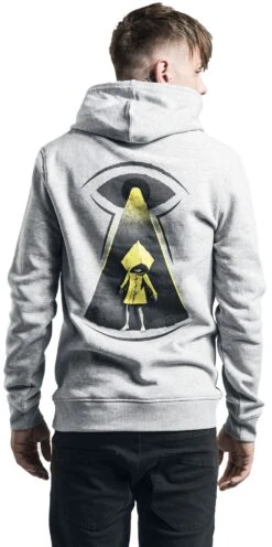 "Six" Hooded Sweater Grey By Little Nightmares -Fashionable Men's Clothing Store 532249wb