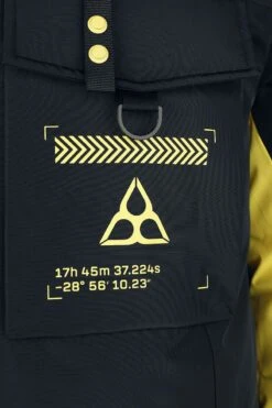 "React" Winter Jacket Black By Six Extraction -Fashionable Men's Clothing Store 532598d2