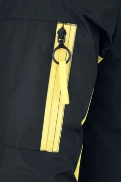 "React" Winter Jacket Black By Six Extraction -Fashionable Men's Clothing Store 532598d4