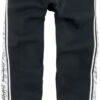 "Middle Earth Script" Tracksuit Trousers Black By The Lord Of The Rings -Fashionable Men's Clothing Store 532610a