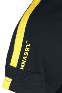 "Containment" T-Shirt Black By Six Extraction -Fashionable Men's Clothing Store 532635d