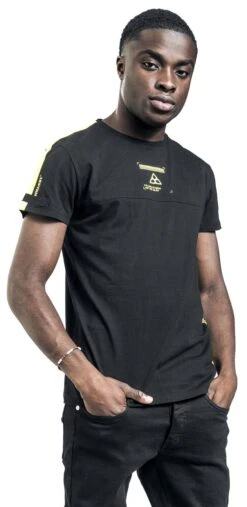 "Containment" T-Shirt Black By Six Extraction -Fashionable Men's Clothing Store 532635wa