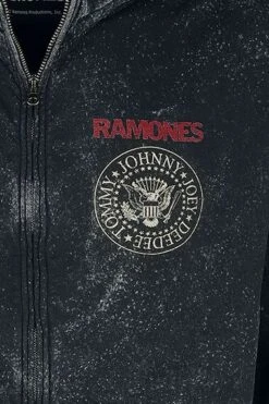 "Crest" Hooded Zip Black By Ramones 9 "Crest" Hooded Zip Black By Ramones -Fashionable Men's Clothing Store 532780d