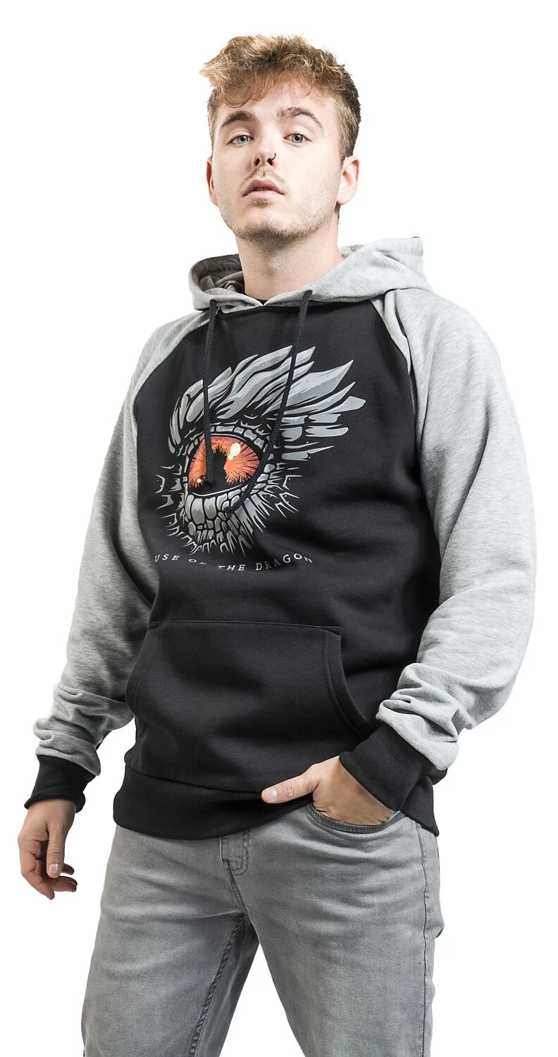 "House Of The Dragon - Eye Dragon" Hooded Sweater Multicolour By Game Of Thrones 5 "House Of The Dragon - Eye Dragon" Hooded Sweater Multicolour By Game Of Thrones - Image 3