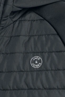 "JJEMULTI QUILTED JACKET NOOS" Between-seasons Jacket Black By Jack & Jones -Fashionable Men's Clothing Store 533207d2