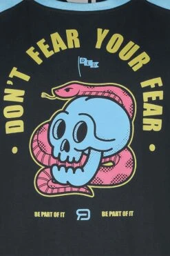 "Top With Front Print" Top Black By RED By EMP 9 "Top With Front Print" Top Black By RED By EMP -Fashionable Men's Clothing Store 533709d