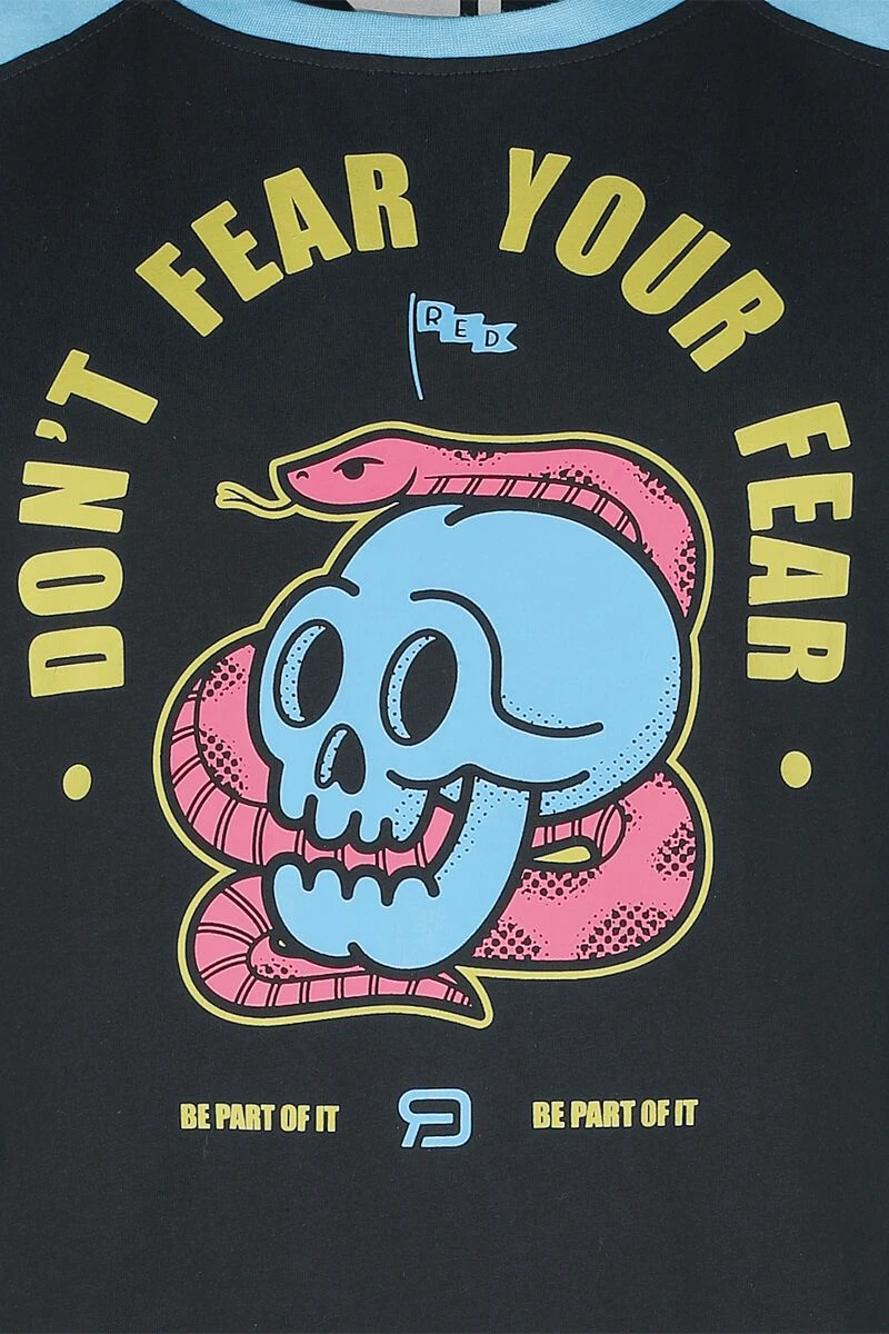 "Top With Front Print" Top Black By RED By EMP 5 "Top With Front Print" Top Black By RED By EMP - Image 3