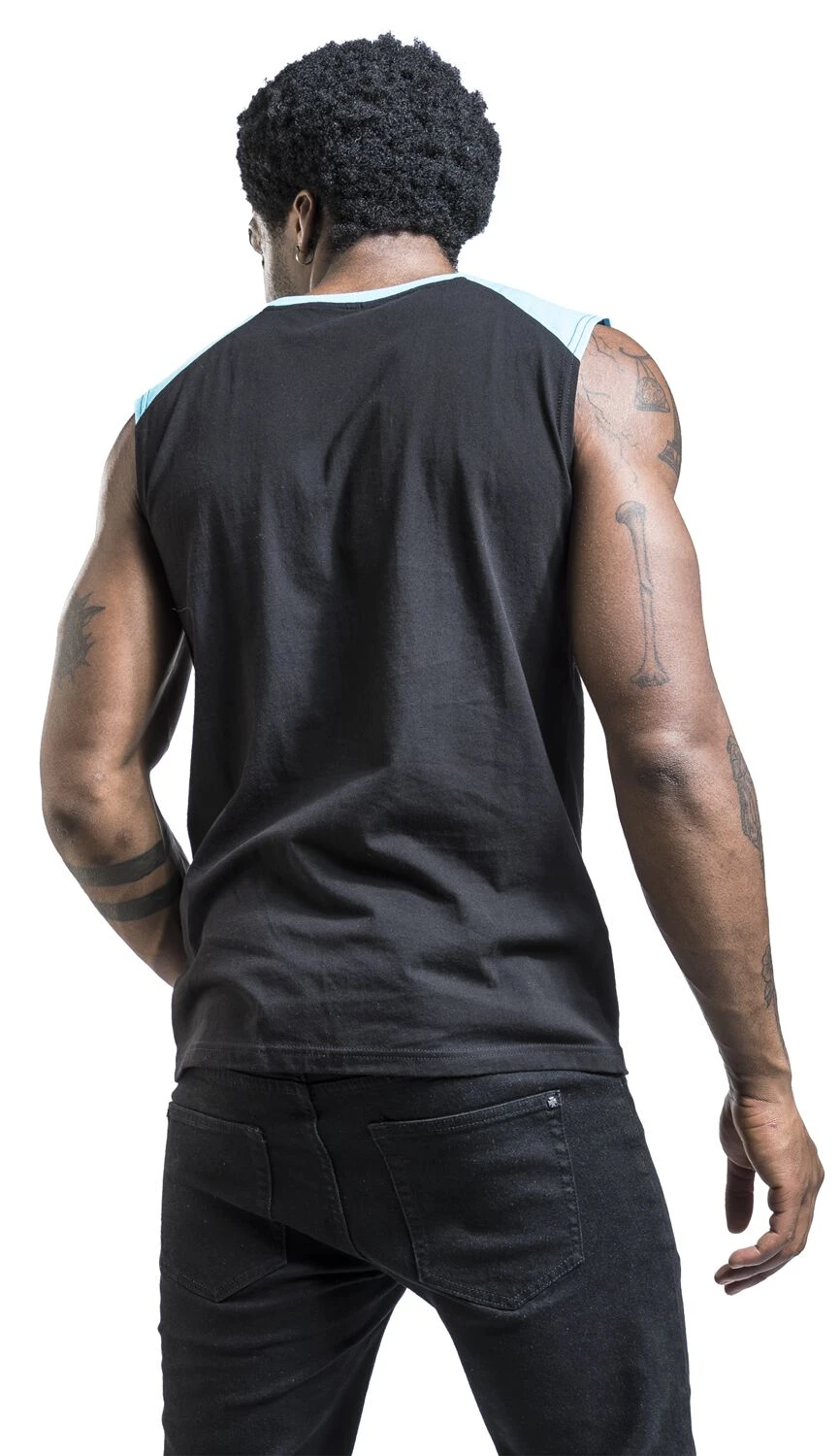 "Top With Front Print" Top Black By RED By EMP 7 "Top With Front Print" Top Black By RED By EMP - Image 5