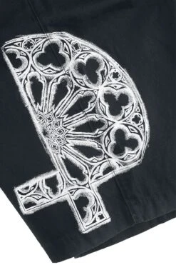 "Arakiel" Shorts Black By Gothicana By EMP -Fashionable Men's Clothing Store 534271d