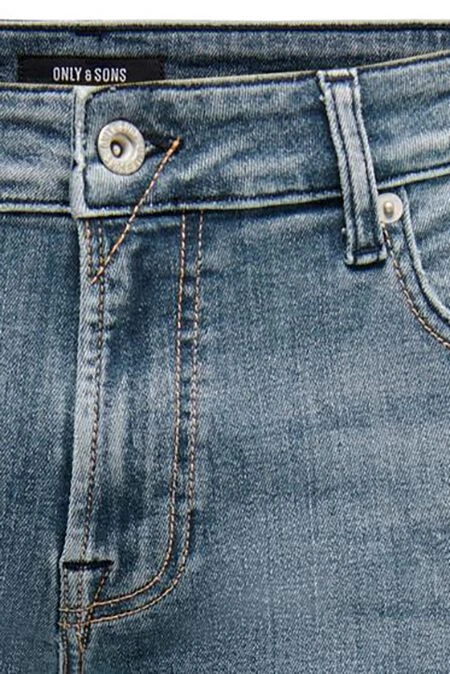 "ONSLOOM SLIM BLUE GREY 4064 JEANS NOOS" Jeans Blue By ONLY And SONS 5 "ONSLOOM SLIM BLUE GREY 4064 JEANS NOOS" Jeans Blue By ONLY And SONS - Image 3