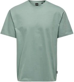 "ONSFRED RLX SS TEE NOOS" T-Shirt Turquoise By ONLY And SONS