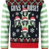"Holiday Sweater 2022" Christmas Jumper Multicolour By Guns N' Roses -Fashionable Men's Clothing Store 534702a