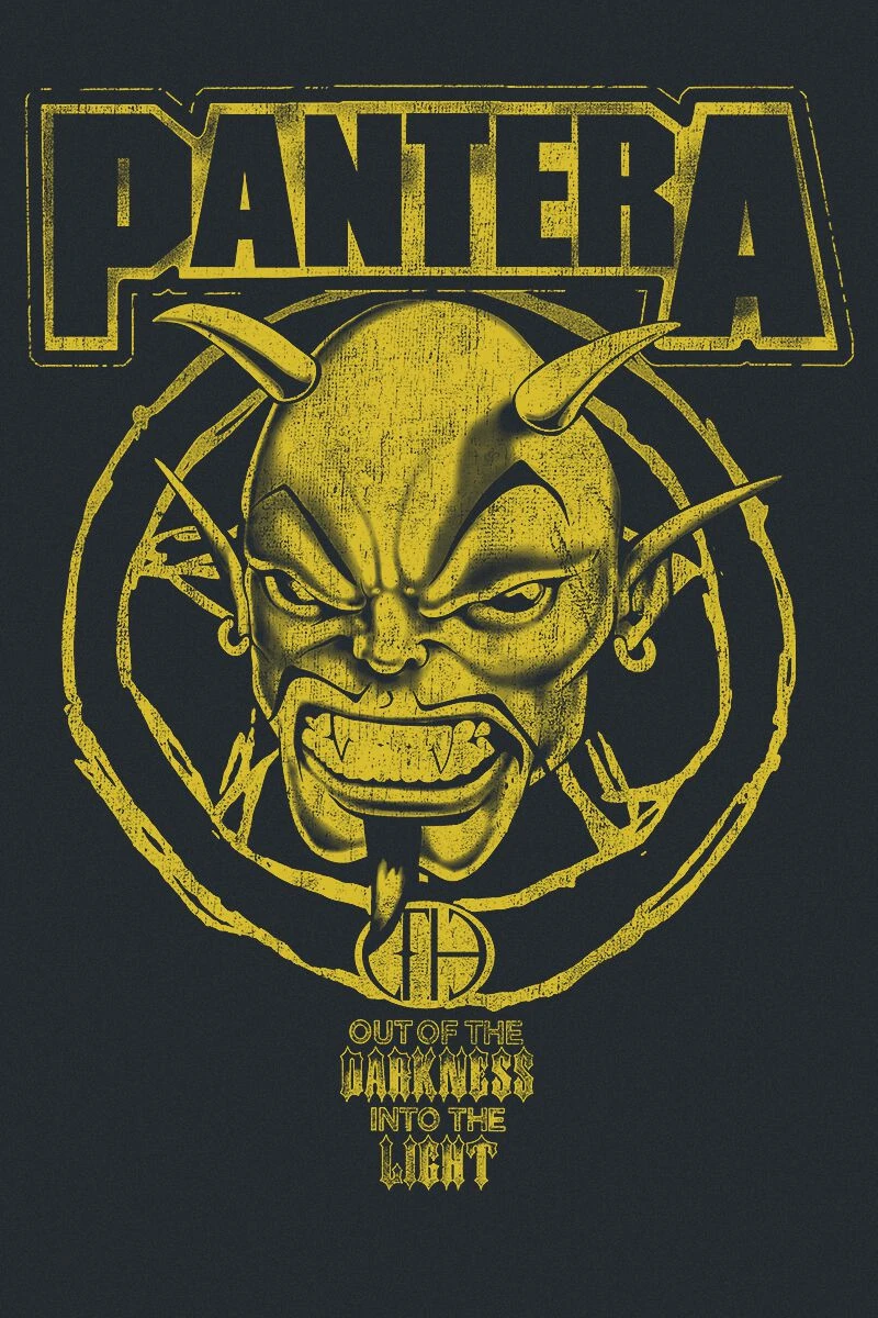 "Out Of The Darkness" T-Shirt Black By Pantera 4 "Out Of The Darkness" T-Shirt Black By Pantera - Image 2