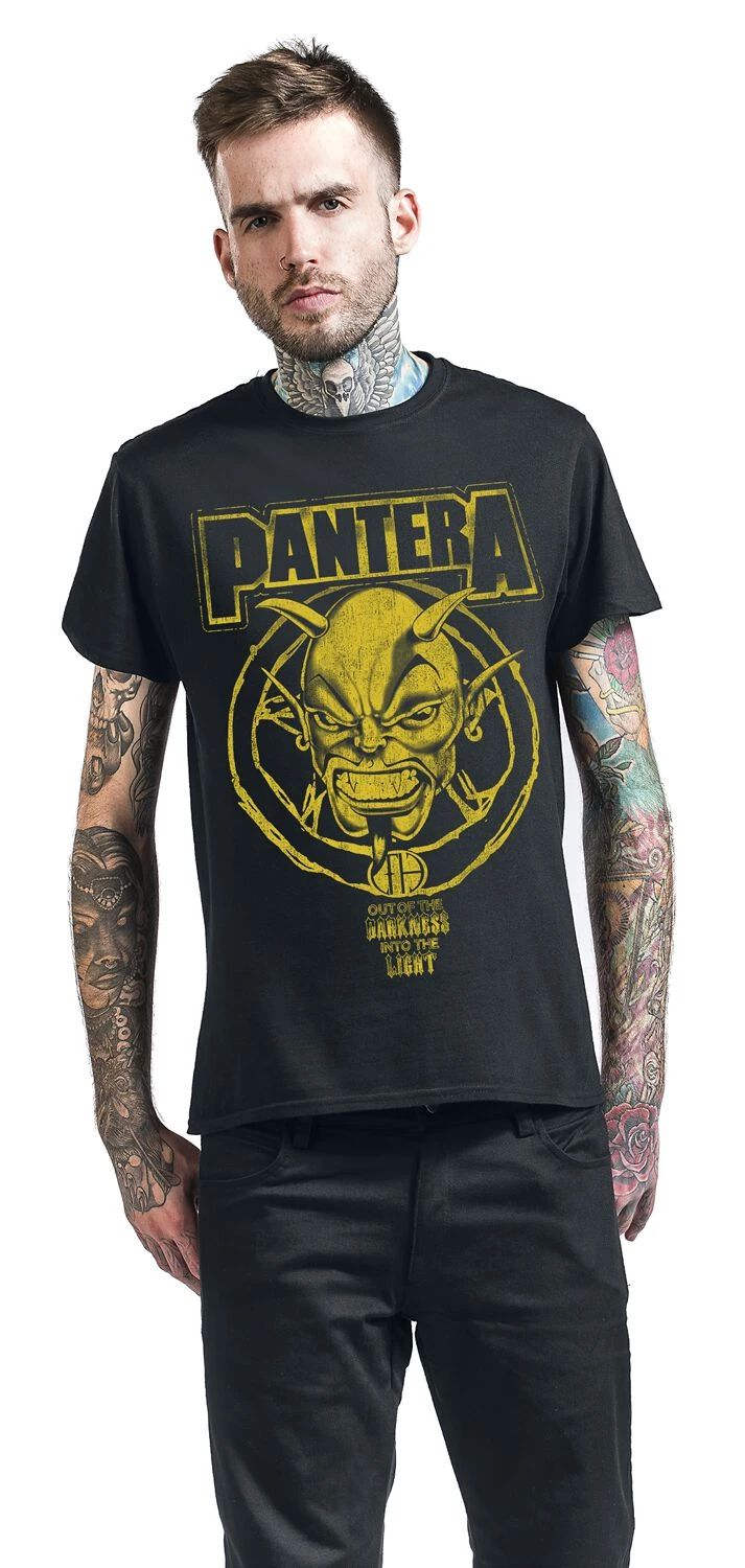 "Out Of The Darkness" T-Shirt Black By Pantera 5 "Out Of The Darkness" T-Shirt Black By Pantera - Image 3
